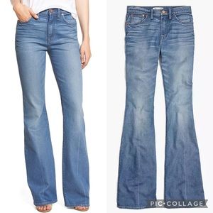 Madewell Flea Market Flare High Waist Jeans